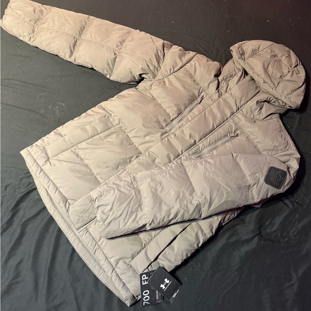 Under Armour grey winter puffer jacket